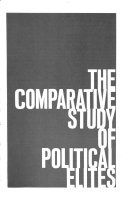 The comparative study of political elites /
