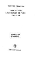 Descartes : the project of pure enquiry /