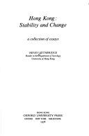 Hong Kong, stability and change : a collection of essays /