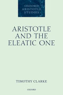 Aristotle and the Eleatic one /