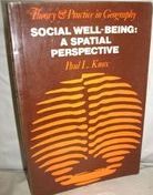 Social well-being : a spatial perspective /