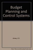 Budget planning and control systems /