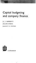 Capital budgeting and company finance