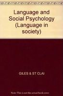 Language and social psychology /