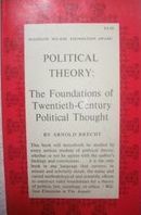 Political theory : the foundations of twentieth-century political thought /