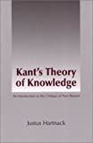 Kant's theory of knowledge : an introduction to the critique of pure reason /