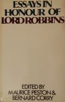 Essays in honour of Lord Robbins /