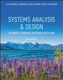Systems analysis & design : an object-oriented approach with UML /