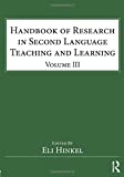 Handbook of research in second language teaching and learning.