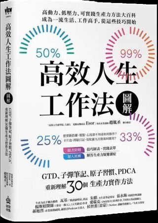 高效人生工作法图解 : GTD、子弹笔记、原子习惯、PDCA, 重新理解30个生产力实作方法 /
