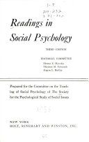 Readings in social psychology.