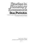 Studies in monetary economics /