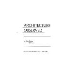 Architecture observed /