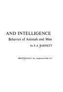Instinct and intelligence: behavior of animals and man /
