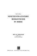 Nineteenth-century romanticism in music /