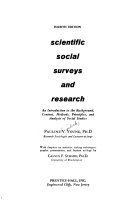 Scientific social surveys and research : an introduction to the background, content, methods, principles and analysis of social studies /