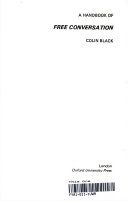A handbook of free conversation /