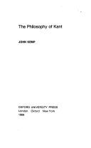 The philosophy of Kant /