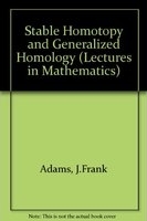 Stable homotopy and generalised homology /
