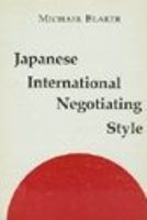 Japanese international negotiating style /