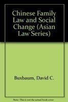 Chinese family law and social change in historical and comparative perspective /