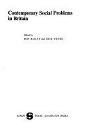 Contemporary social problems in Britain /