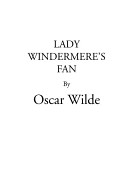 Lady Windermere's fan /
