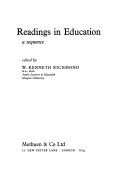 Readings in education : a sequence /