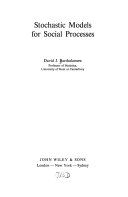 Stochastic models for social processes /