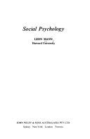 Social psychology /