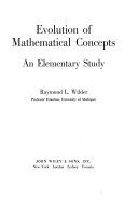 Evolution of mathematical concepts : an elementary study /