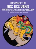 Art Nouveau stained glass pattern book : 104 designs for workable projects /
