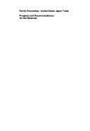 Pacific partnership: United States-Japan trade ; prospects and recommendations for the seventies /