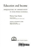 Education and income : inequalities of opportunity in our public schools /