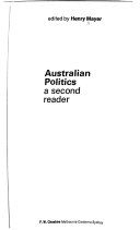 Australian politics : a second reader /