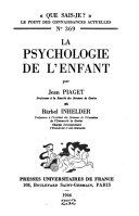 The psychology of the child /