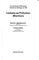 Lichens as pollution monitors /