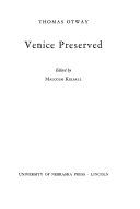 Venice preserved /