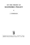On the theory of economic policy /