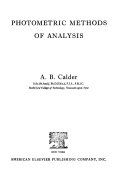 Photometric methods of analysis /