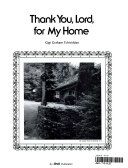 Thank you, Lord, for my home /