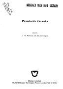 Piezoelectric ceramics /