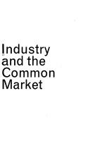 Industry and the common market.
