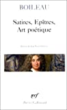 Satires, Épîtres, Art poétique /
