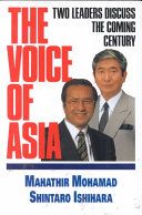 The voice of Asia : two leaders discuss the coming century /