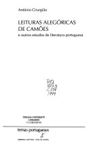 Leituras alegóricas de Camões e outros estudos de literatura portuguesa /