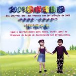 2003 國際復康日 均等機會, 全面參與之"開"懷行動 = Dia Internacional das Pessoas com Deficiencia de 2003 : iguais oportunidades para todos. Participem! no programa de accao de acolhimento sem preconceitos /